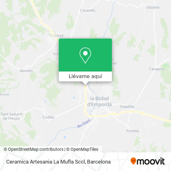 Mapa Ceramica Artesania La Mufla Sccl