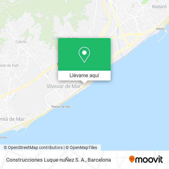 Mapa Construcciones Luque-nuÑez S. A.