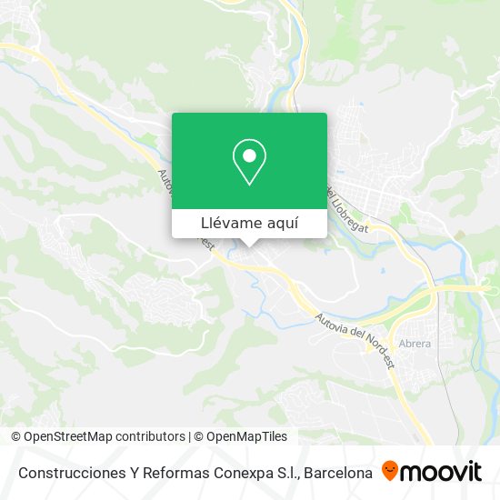 Mapa Construcciones Y Reformas Conexpa S.l.