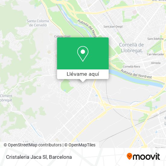 Mapa Cristaleria Jaca Sl