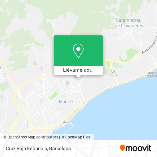 Mapa Cruz Roja Española