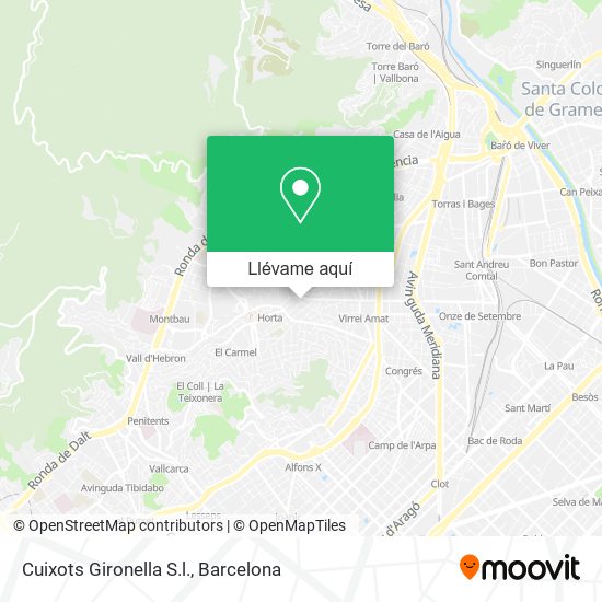 Mapa Cuixots Gironella S.l.