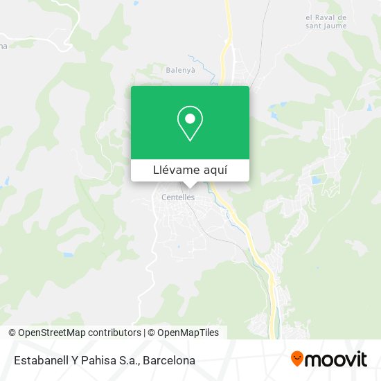 Mapa Estabanell Y Pahisa S.a.