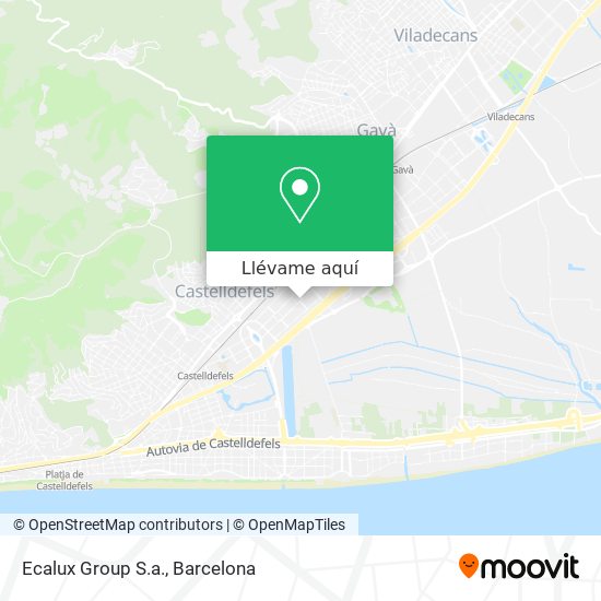 Mapa Ecalux Group S.a.