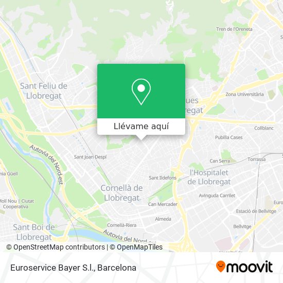 Mapa Euroservice Bayer S.l.