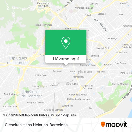 Mapa Gieseken  Hans Heinrich