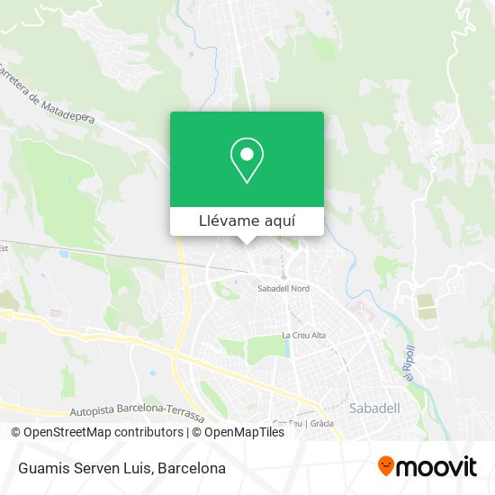 Mapa Guamis Serven Luis