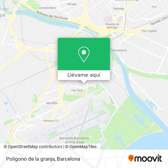 Mapa Poligono de la granja