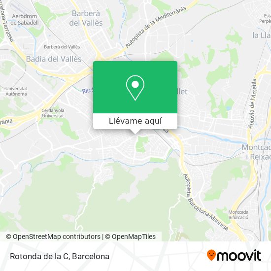 Mapa Rotonda de la C