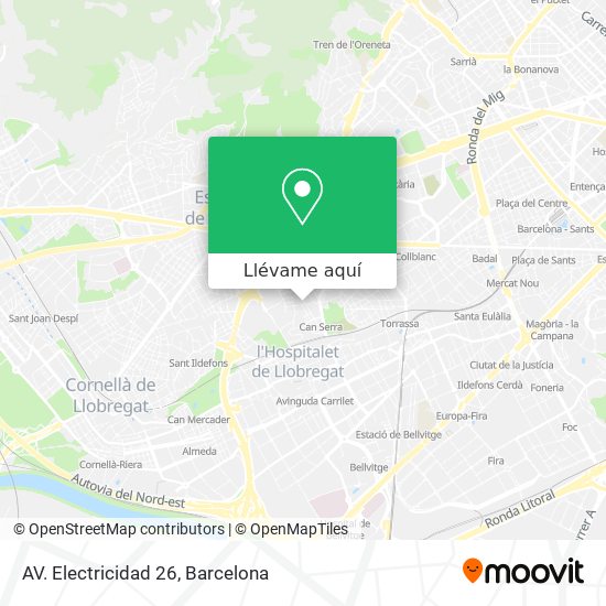 Mapa AV. Electricidad 26