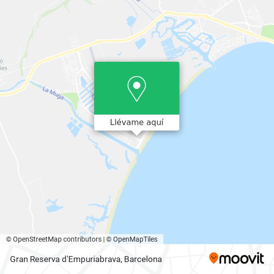 Mapa Gran Reserva d'Empuriabrava