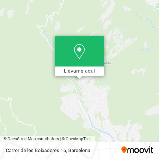 Mapa Carrer de les Boixaderes 16