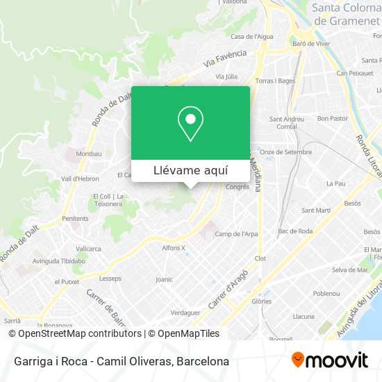 Mapa Garriga i Roca - Camil Oliveras