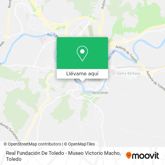 Mapa Real Fundación De Toledo - Museo Victorio Macho