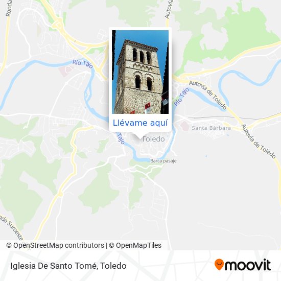 Mapa Iglesia De Santo Tomé