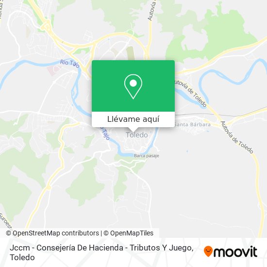 Mapa Jccm - Consejería De Hacienda - Tributos Y Juego
