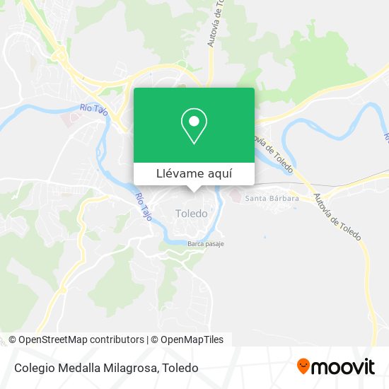 Mapa Colegio Medalla Milagrosa