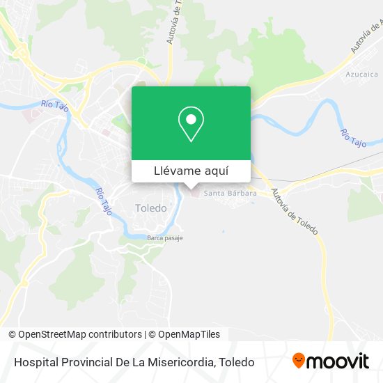 Mapa Hospital Provincial De La Misericordia