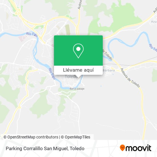 Mapa Parking Corralillo San Miguel