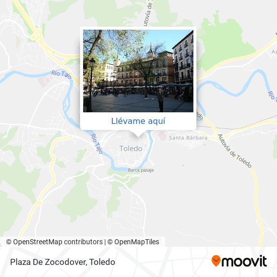 Mapa Plaza De Zocodover