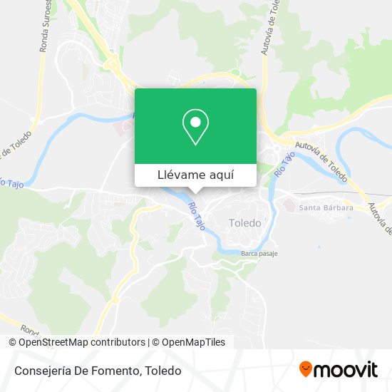 Mapa Consejería De Fomento
