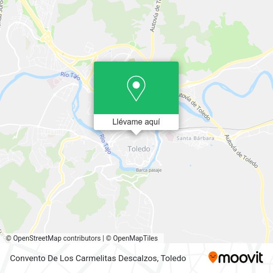 Mapa Convento De Los Carmelitas Descalzos