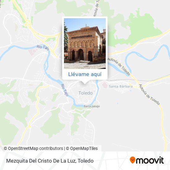 Mapa Mezquita Del Cristo De La Luz