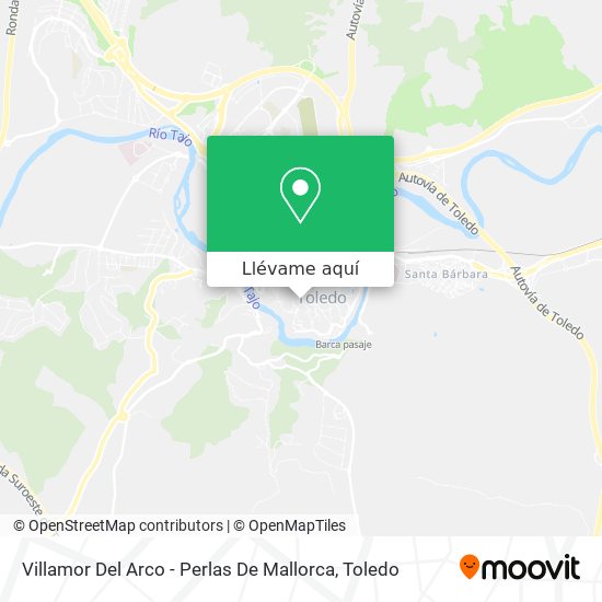 Mapa Villamor Del Arco - Perlas De Mallorca