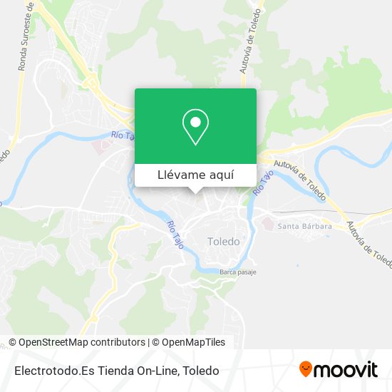 Mapa Electrotodo.Es Tienda On-Line