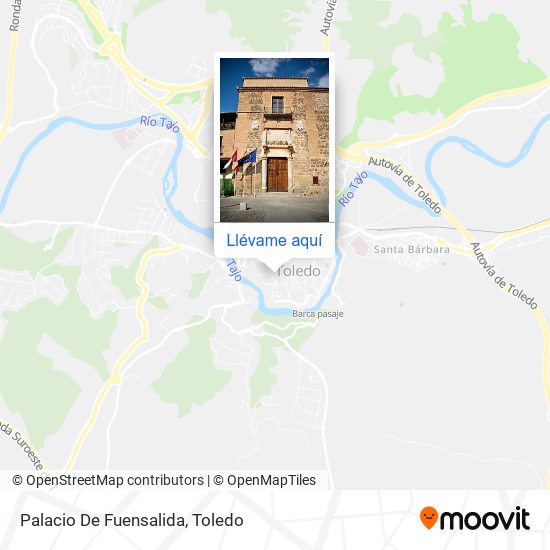 Mapa Palacio De Fuensalida