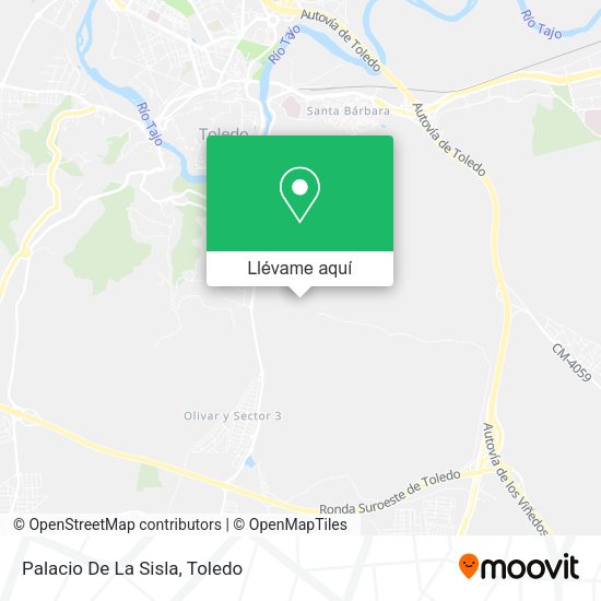 Mapa Palacio De La Sisla
