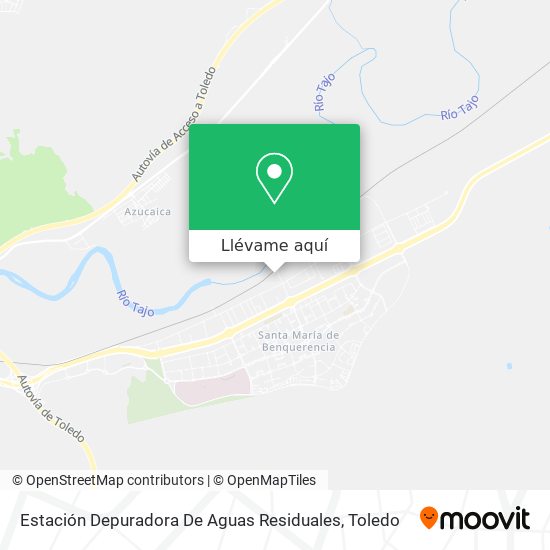 Mapa Estación Depuradora De Aguas Residuales