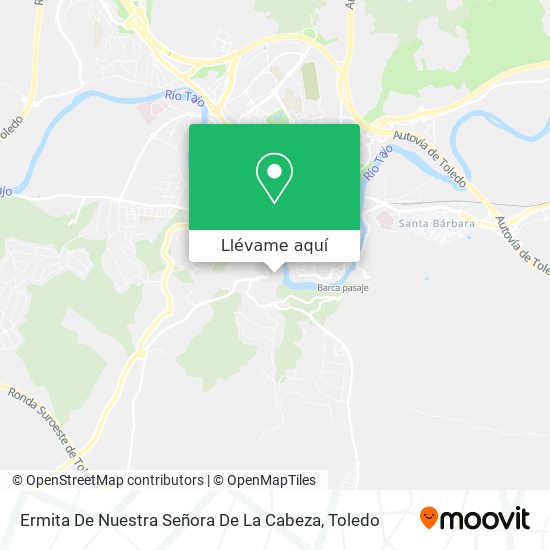 Mapa Ermita De Nuestra Señora De La Cabeza