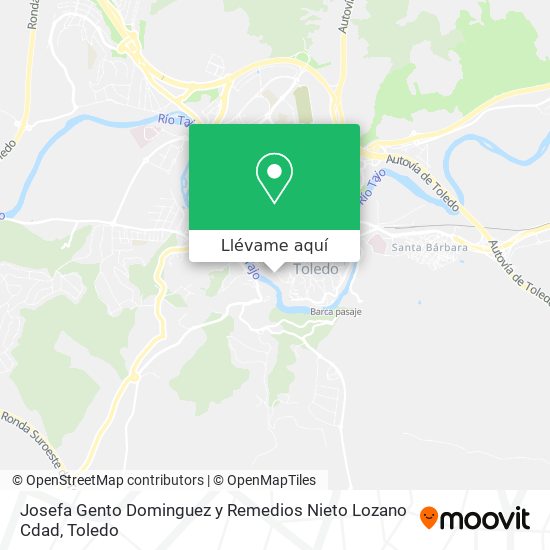 Mapa Josefa Gento Dominguez y Remedios Nieto Lozano Cdad