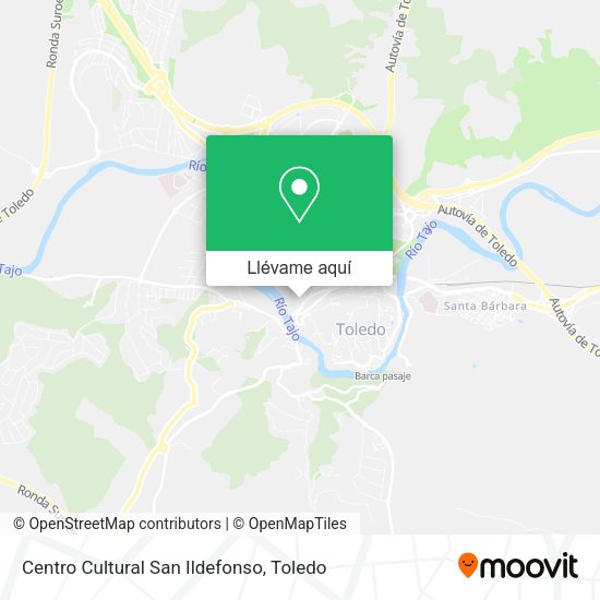 Mapa Centro Cultural San Ildefonso