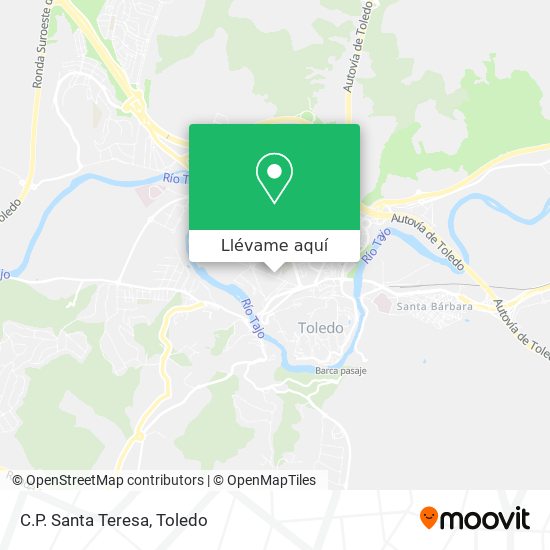 Mapa C.P. Santa Teresa