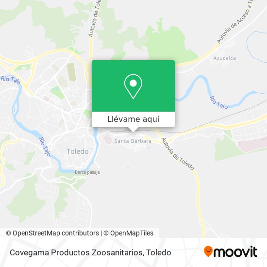 Mapa Covegama Productos Zoosanitarios