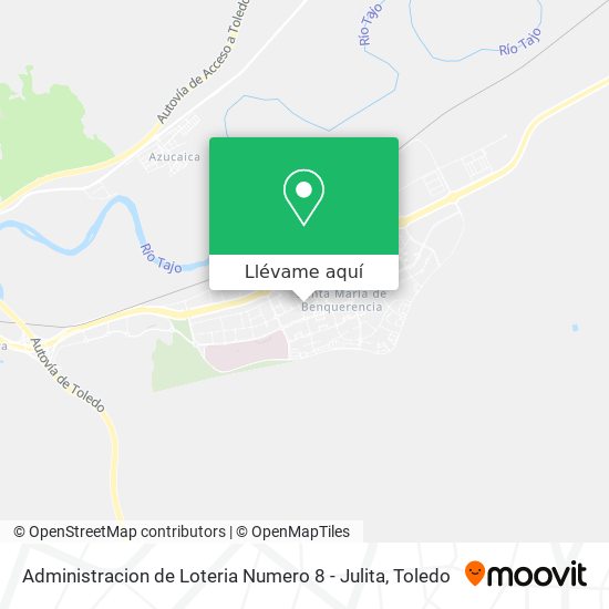 Mapa Administracion de Loteria Numero 8 - Julita