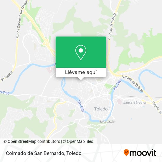 Mapa Colmado de San Bernardo