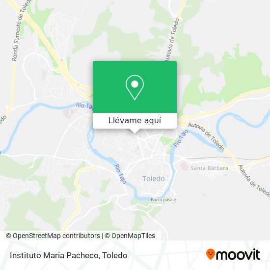 Mapa Instituto Maria Pacheco