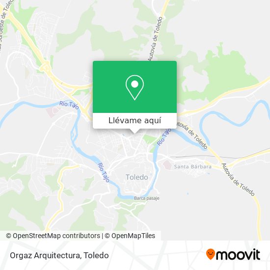 Mapa Orgaz Arquitectura