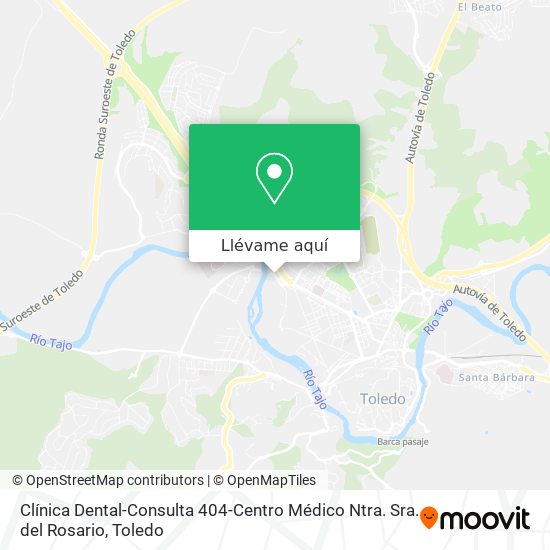 Mapa Clínica Dental-Consulta 404-Centro Médico Ntra. Sra. del Rosario