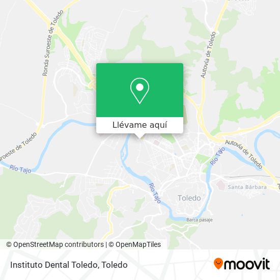 Mapa Instituto Dental Toledo