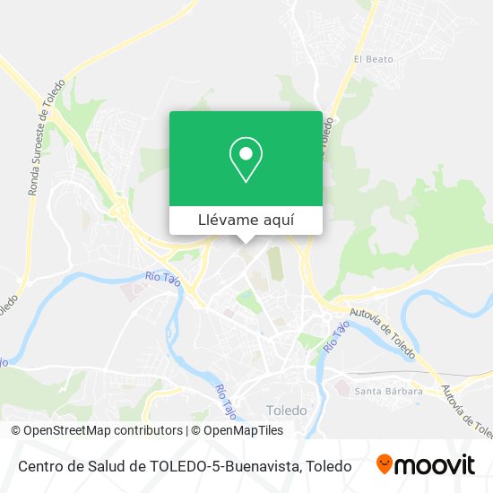 Mapa Centro de Salud de TOLEDO-5-Buenavista