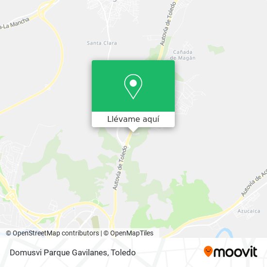 Mapa Domusvi Parque Gavilanes