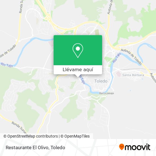 Mapa Restaurante El Olivo