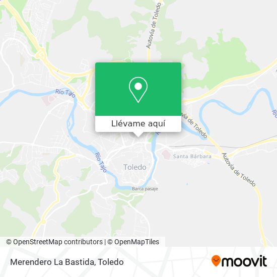 Mapa Merendero La Bastida