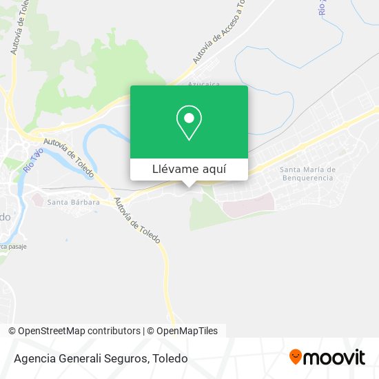 Mapa Agencia Generali Seguros