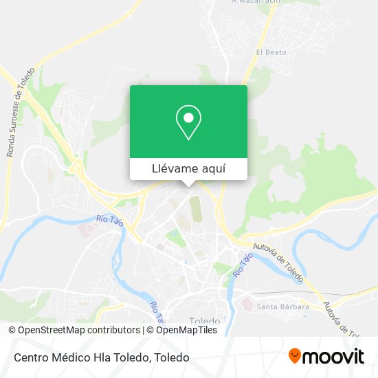 Mapa Centro Médico Hla Toledo
