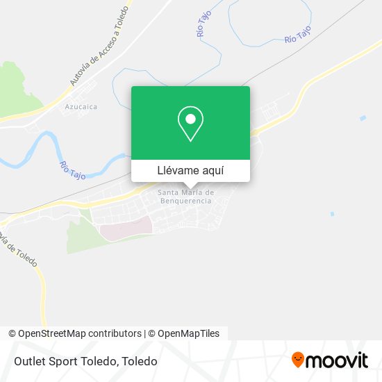 Mapa Outlet Sport Toledo